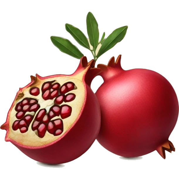 Vintage pomegranate  emoji