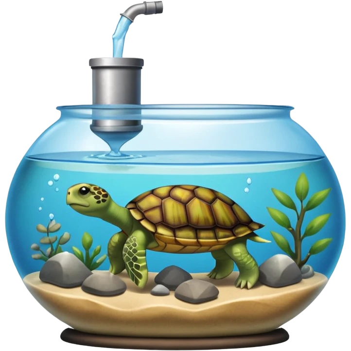 Turtle tank  emoji