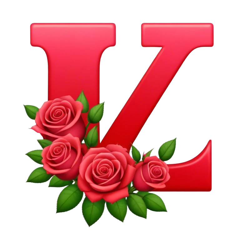 100 rose bouquet with the letter Z emoji