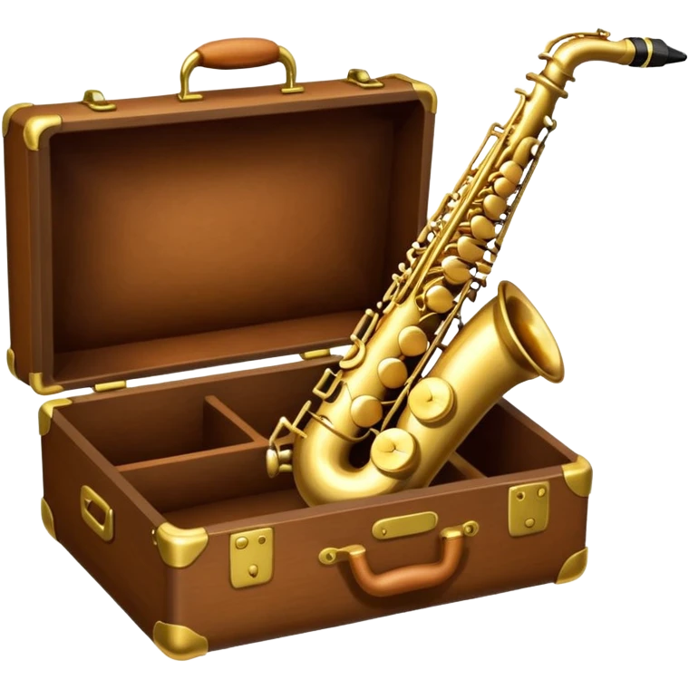 saxophone in a case emoji