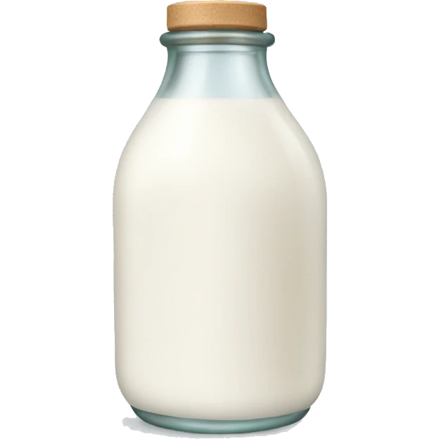 a little milk in a bottle emoji