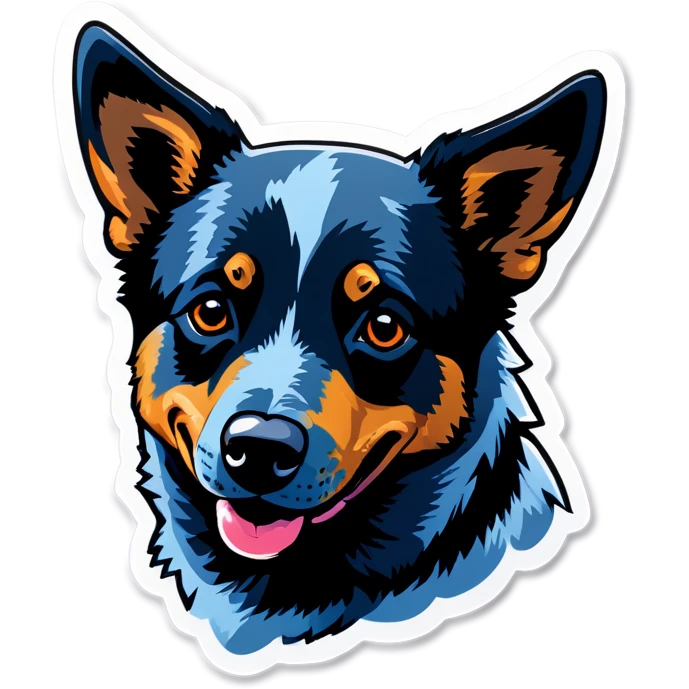 Blue heeler emoji