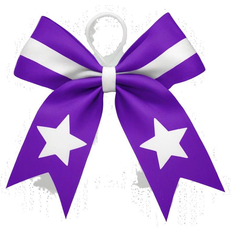 all star cheer bow emoji