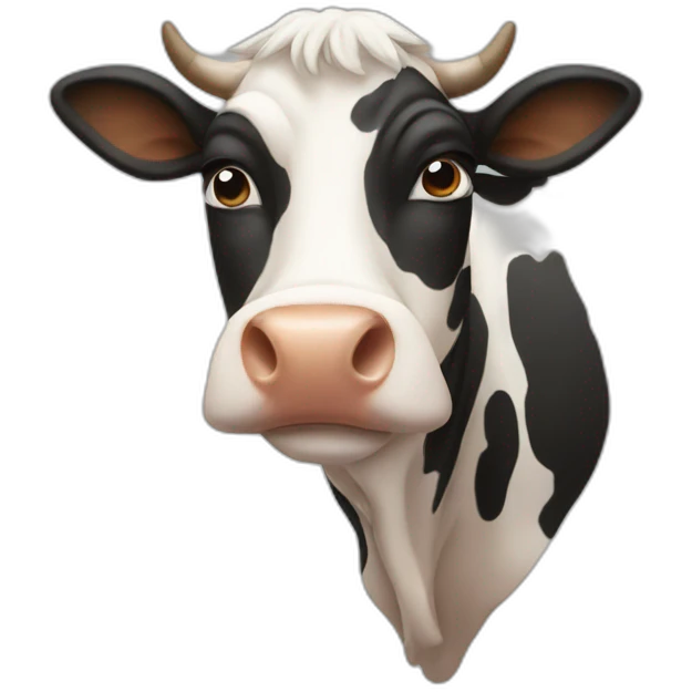 Cow emoji