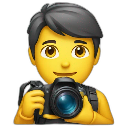 a photographer emoji