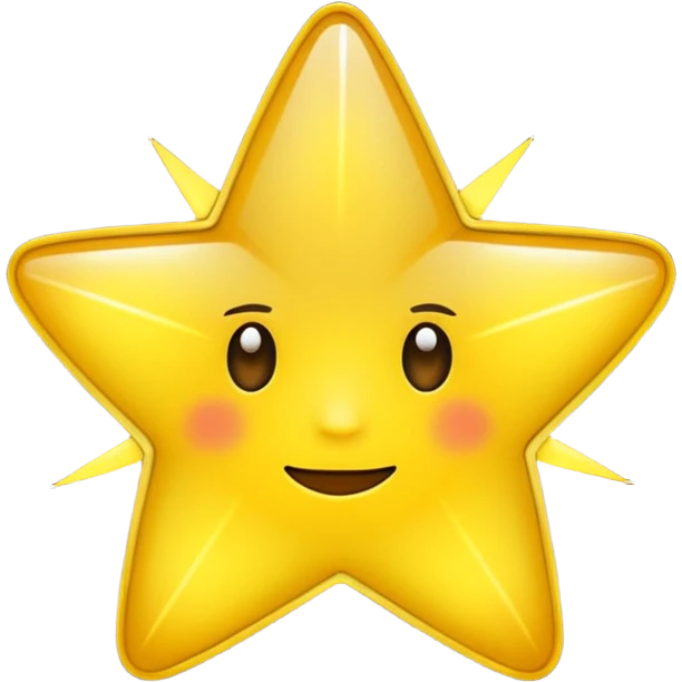 star without a face emoji