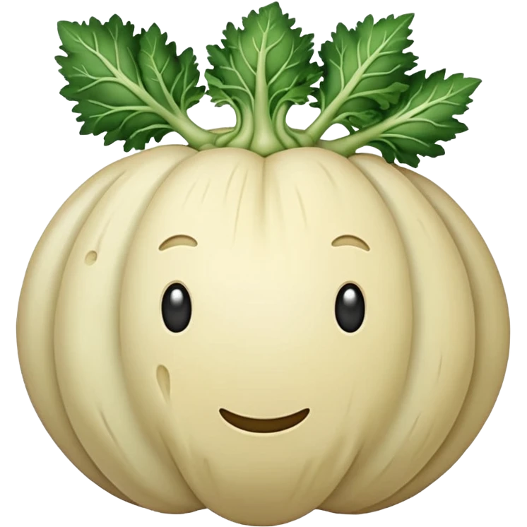 celeriacwithout green parts emoji