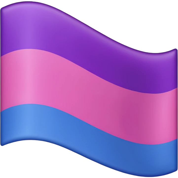 Bisexual flag emoji