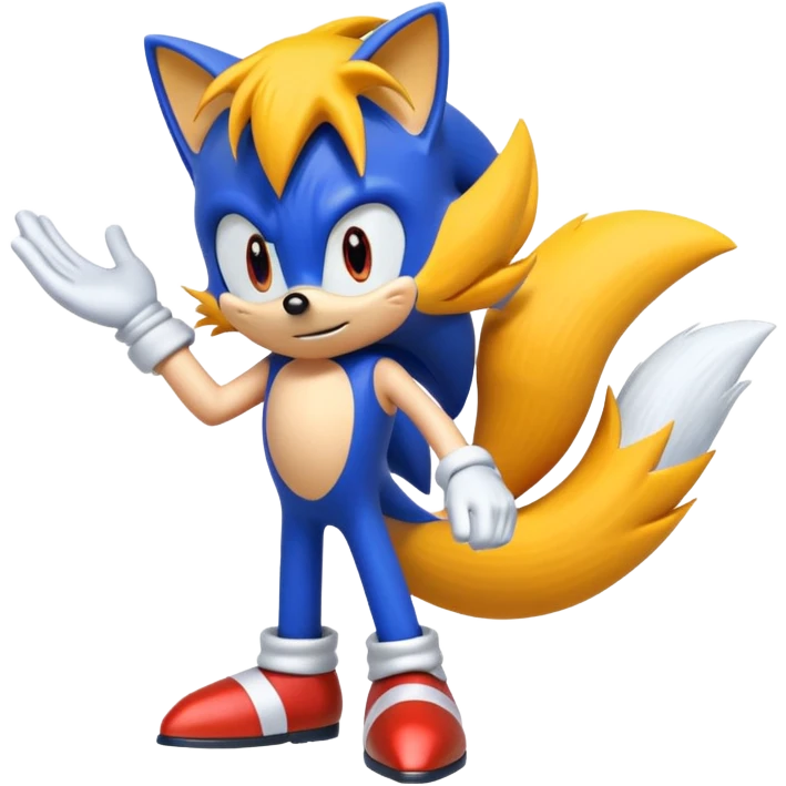 Sonic the hedgehog 2 tails emoji
