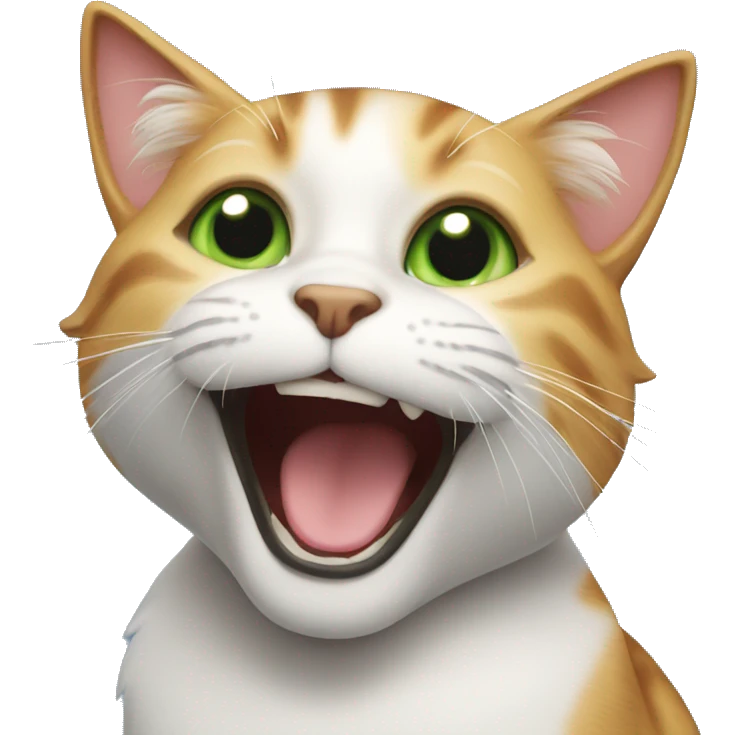 happy cat celebrating emoji