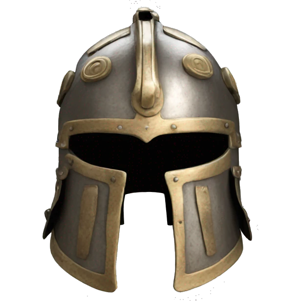 gladiator helmet front emoji