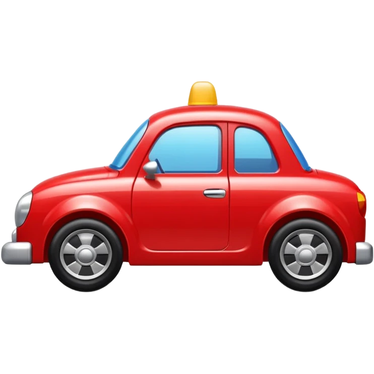Toy car emoji