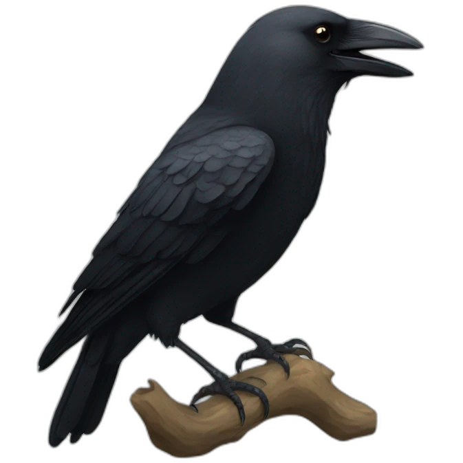 crow emoji