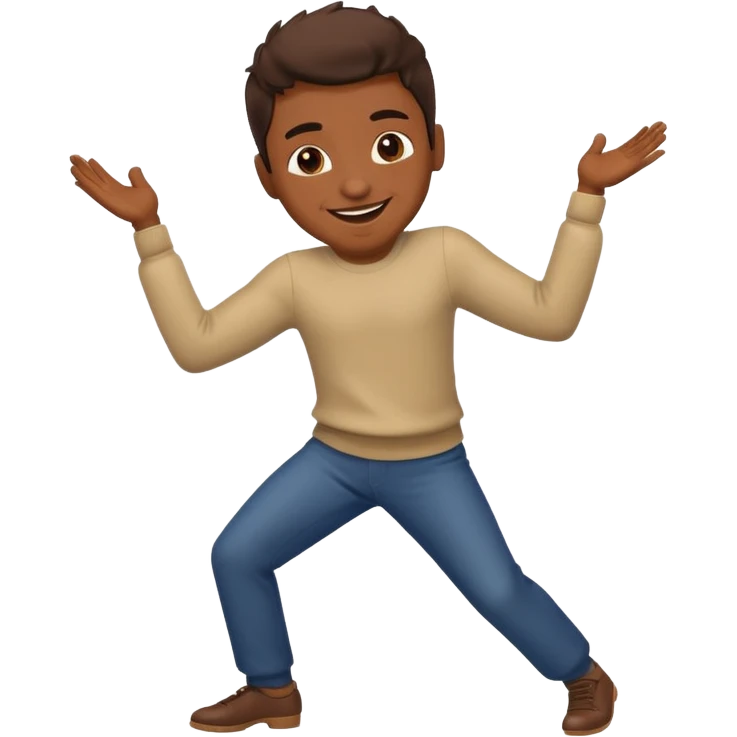 🕺🏽🤎 emoji