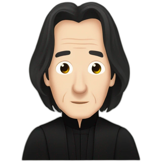elegant severus snape alan rickman emoji