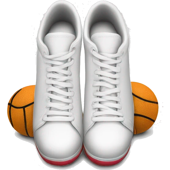 chunky white tennis shoes emoji