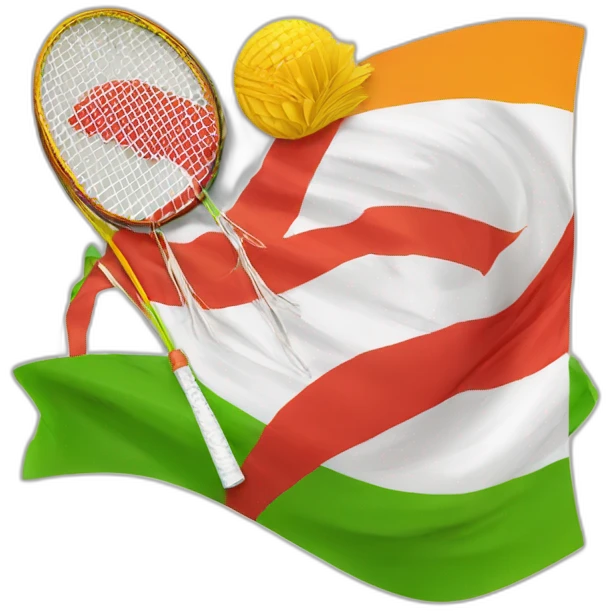 Drapeau - Guadeloupe - badminton emoji