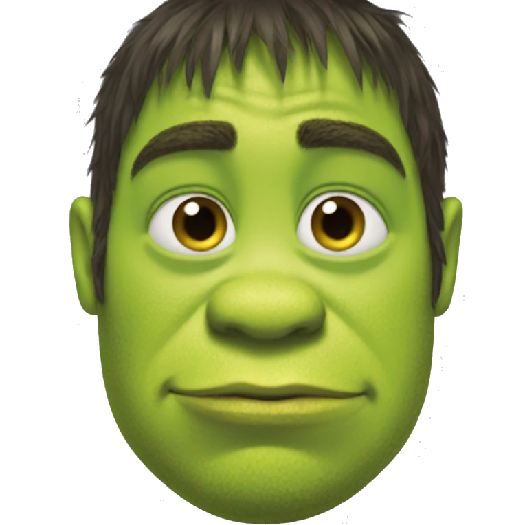 Emo shrek emoji