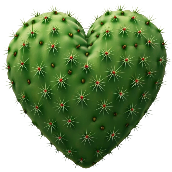 Cactus heart 1:1 emoji