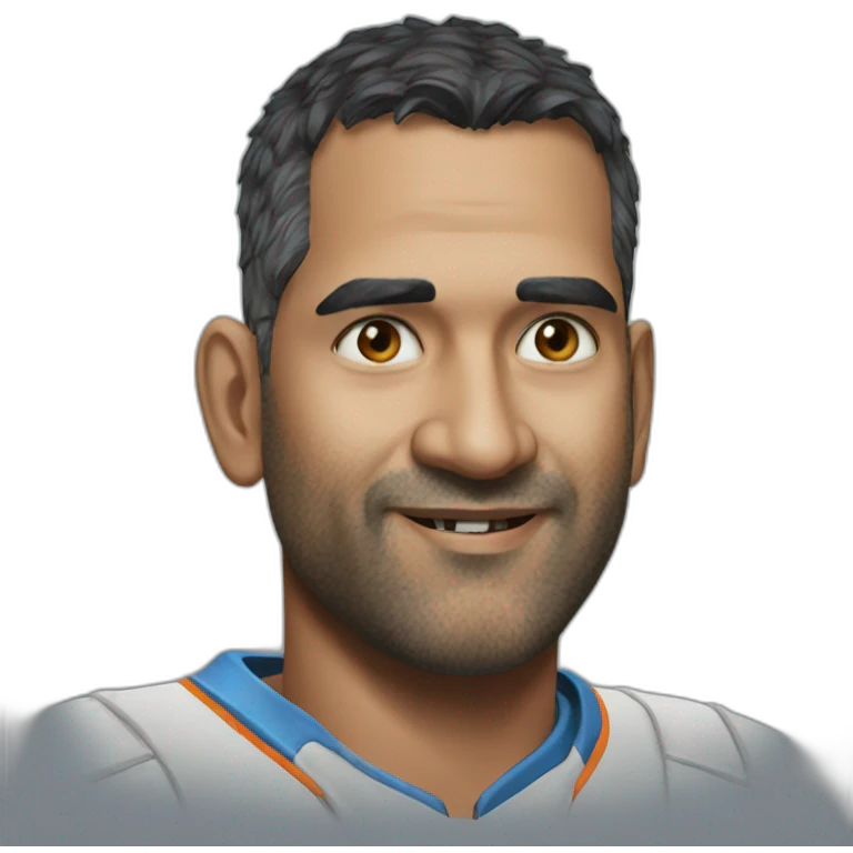 Dhoni emoji