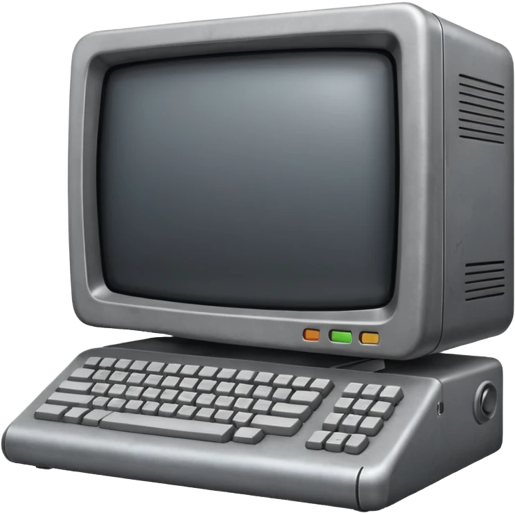 Old computer side view emoji