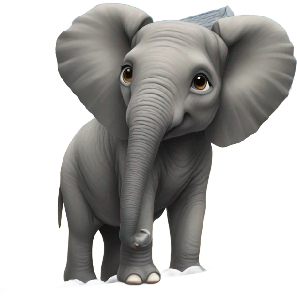 elephant on a house emoji