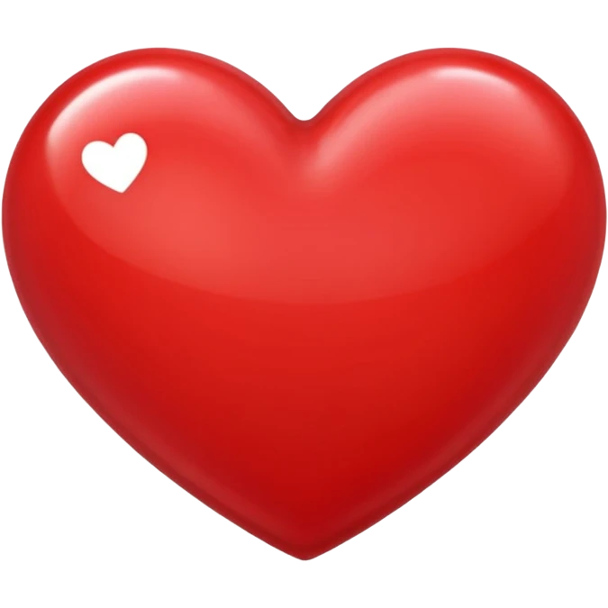 red heart emoji