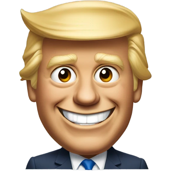 Funny Donald trump emoji