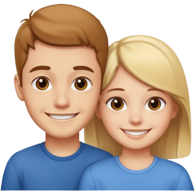 brother and sister emoji