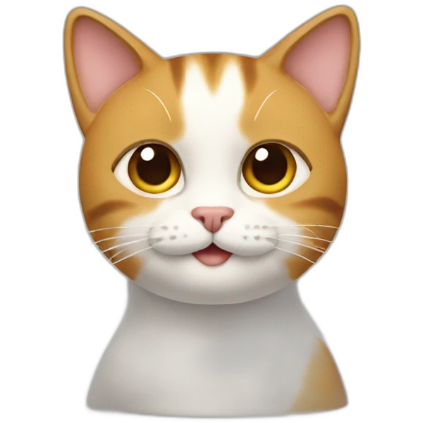 Cat in cereales emoji
