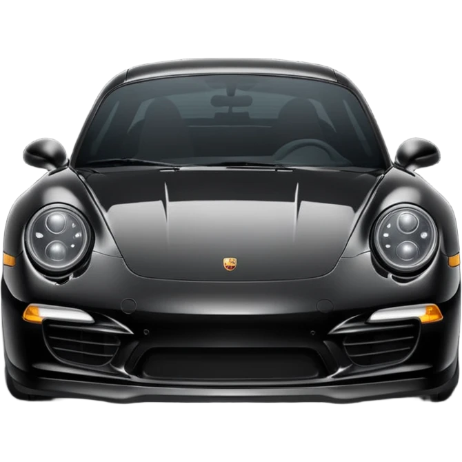 Black Porsche  emoji