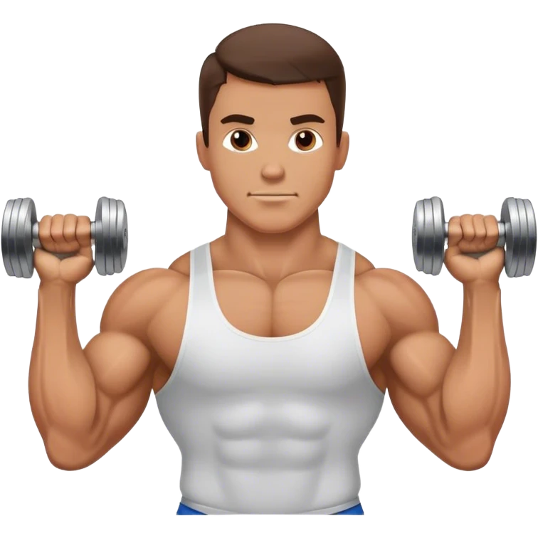 man hammer curl lift emoji