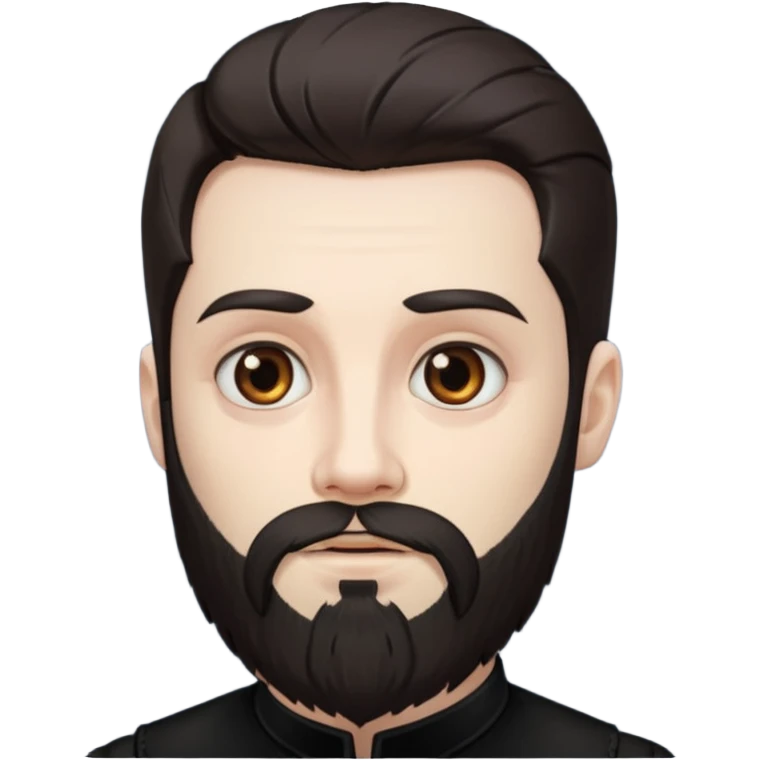 gothic man with beard emoji