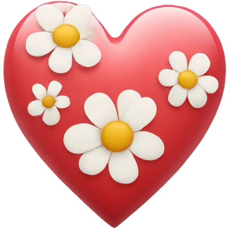heart with flower emoji