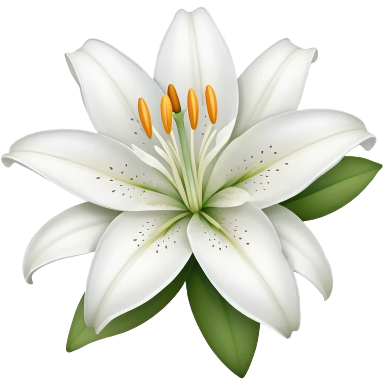 lily flower emoji