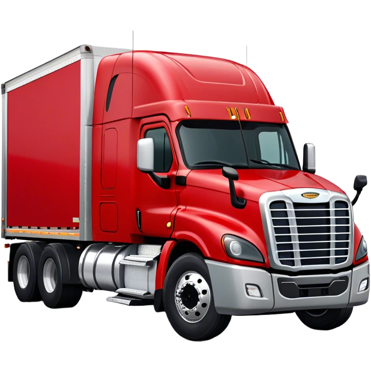 Cattle Truck - Freightliner Cascadia (Model Year: 2021) (Iconic colour: Red) emoji
