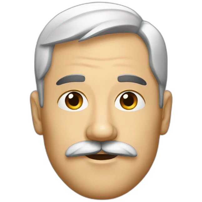 Very famous german with short black mustache emoji