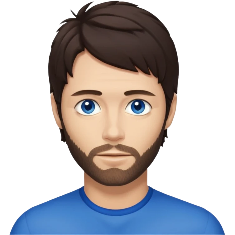  Howard Donald with dark brown hair, blue eyes emoji