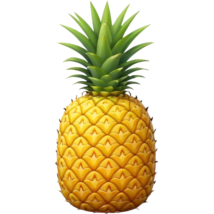 cut pineapple emoji