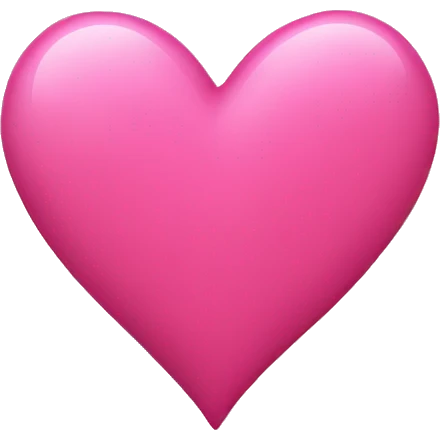 hight pink heart emoji