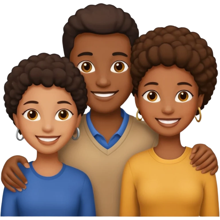 Foursome mmff emoji of black people enony emoji