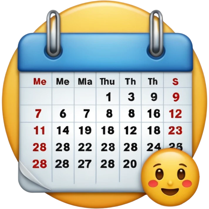 calendario emoji