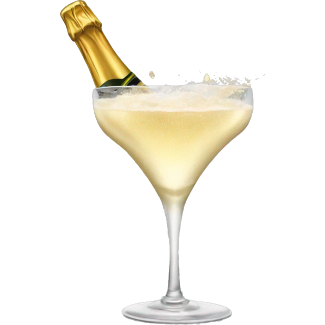 Jet champagne new years 2025 emoji