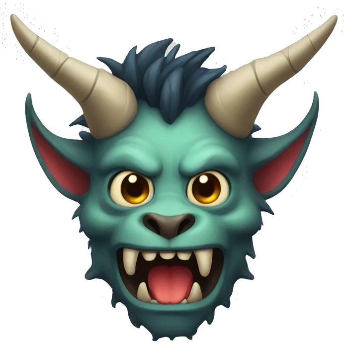horned monster emoji