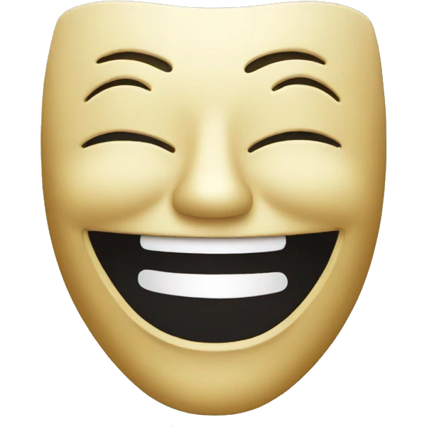 Laughing Mask Emoji emoji