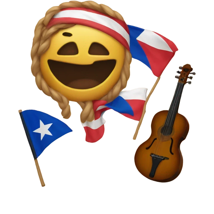 Puerto rico intruments emoji