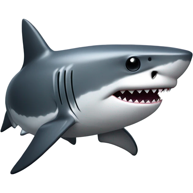 shark wearing a tophat emoji