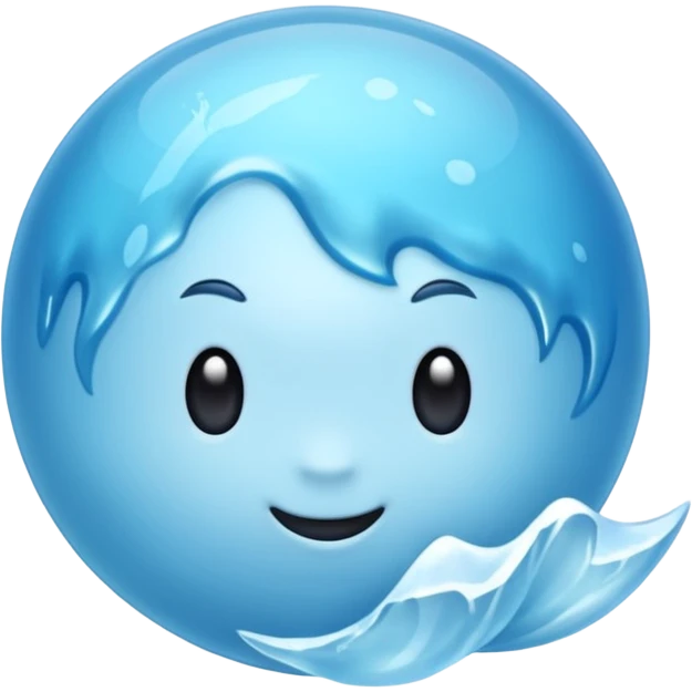 a realistic planet triton emoji