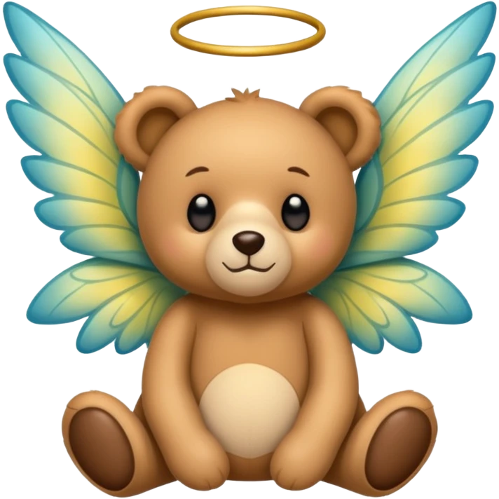 Fairy teddy emoji