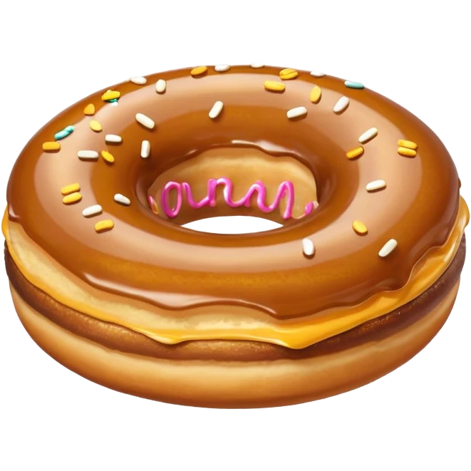donut maple bar  emoji